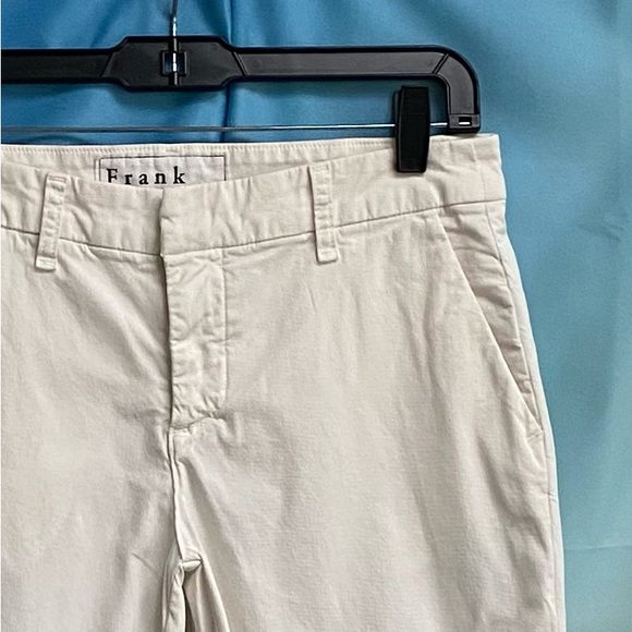 Frank & Eileen WICKLOW The Italian Chino Italian Performance Twill Size: 4 Chalk - Picture 5 of 16